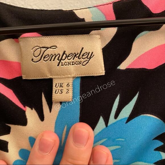 Temperley London Floral Midi Dress - Picture 4 of 16